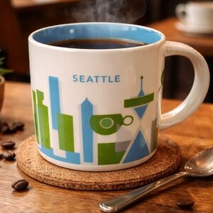 Seattle Space Needle Starbucks "You Are Here" Collection: Seattle Mug 2013